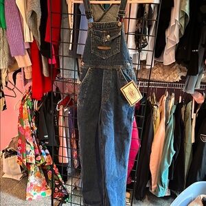 Harley Davidson Blue Denim Overalls. XS inseam 29, waist 14